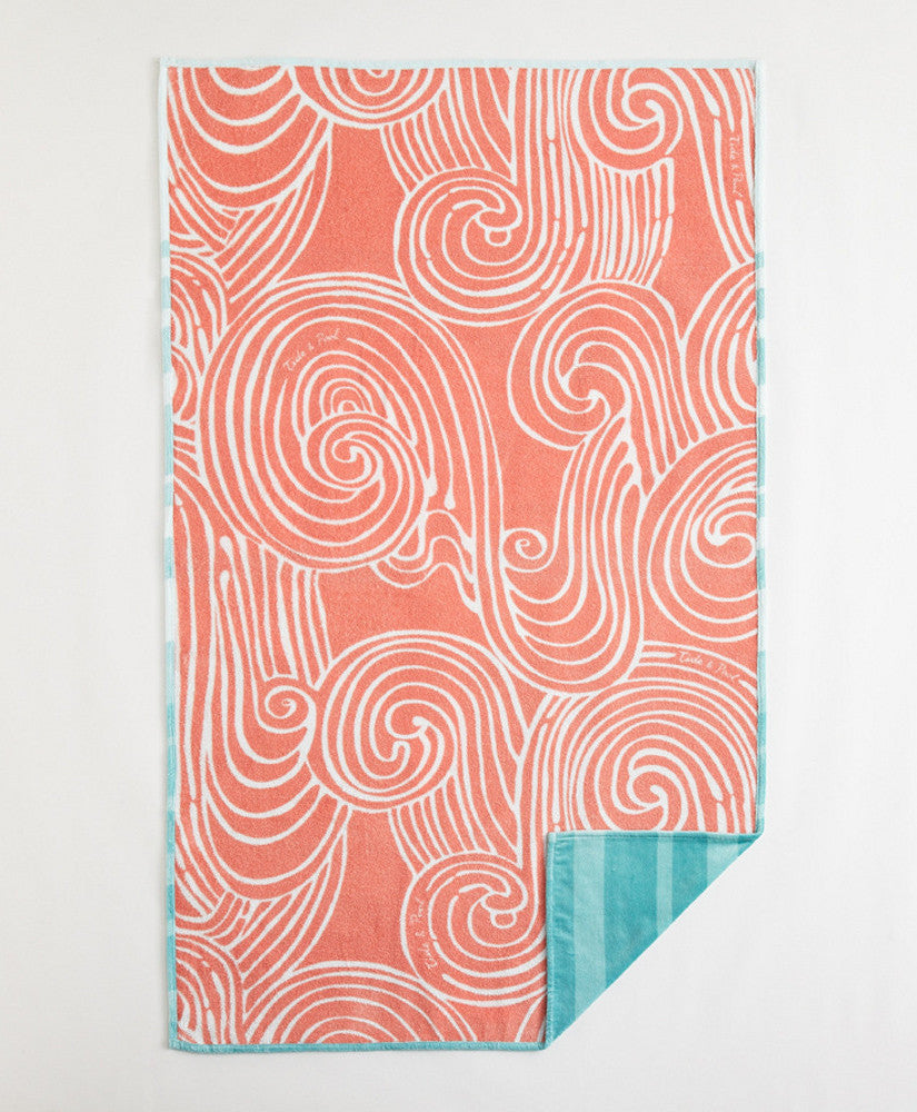 Slim flamingo beach towel from TIDE & POOL TIDE and POOL