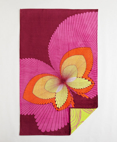 Wow & Flutter beach towel from TIDE & POOL TIDE and POOL