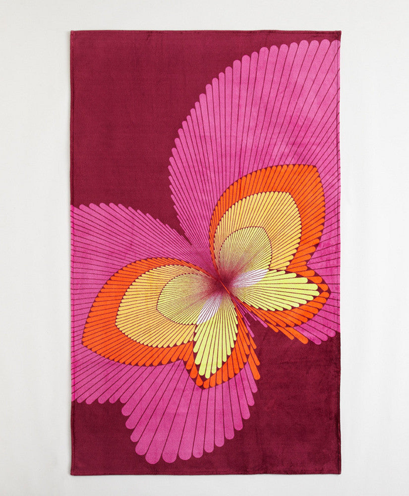 Wow & Flutter beach towel from TIDE & POOL TIDE and POOL